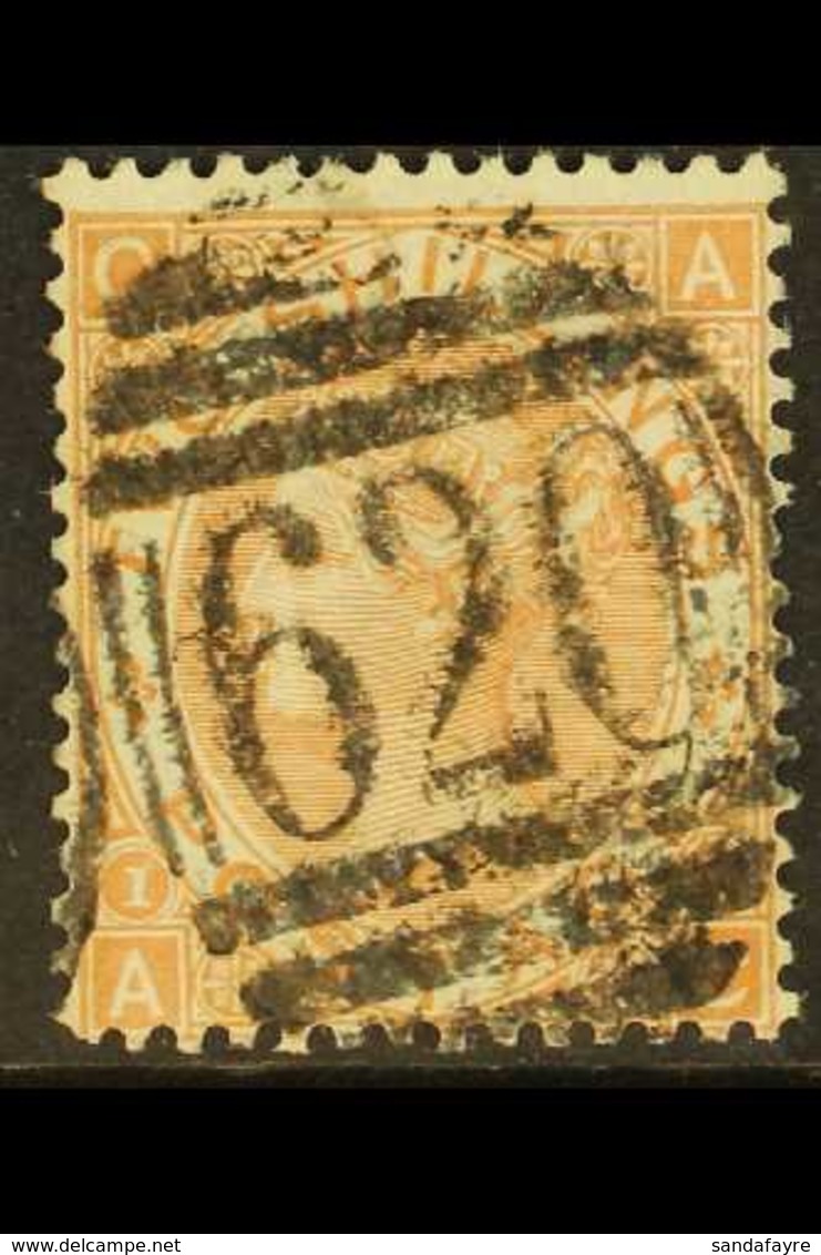 1867-80  2s Brown, Wmk Spray, SG 121, Used With Bright Original Colour & Full Perfs, And A Tiny Barely Visible Repair At - Autres & Non Classés