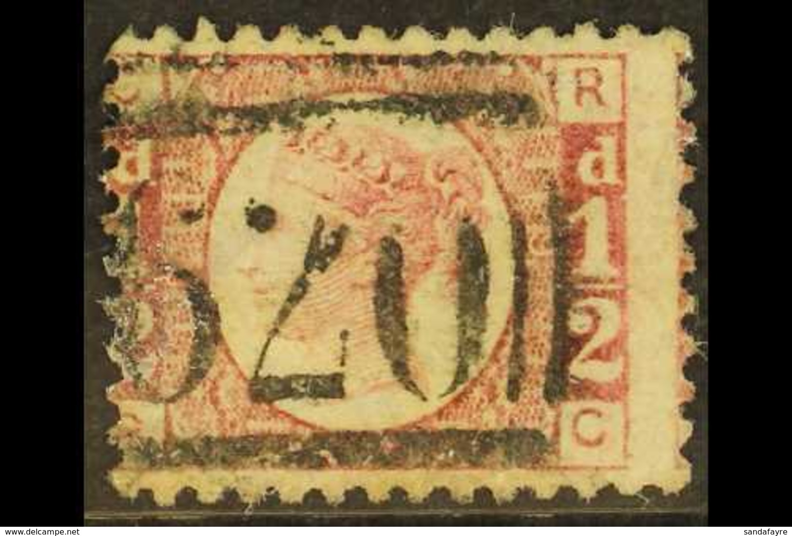 1870  ½d "Bantam" Plate 9, SG 48/9, Good To Fine Used With "620 - Plymouth" Numeral Cancel. Cat £850 For More Images, Pl - Andere & Zonder Classificatie