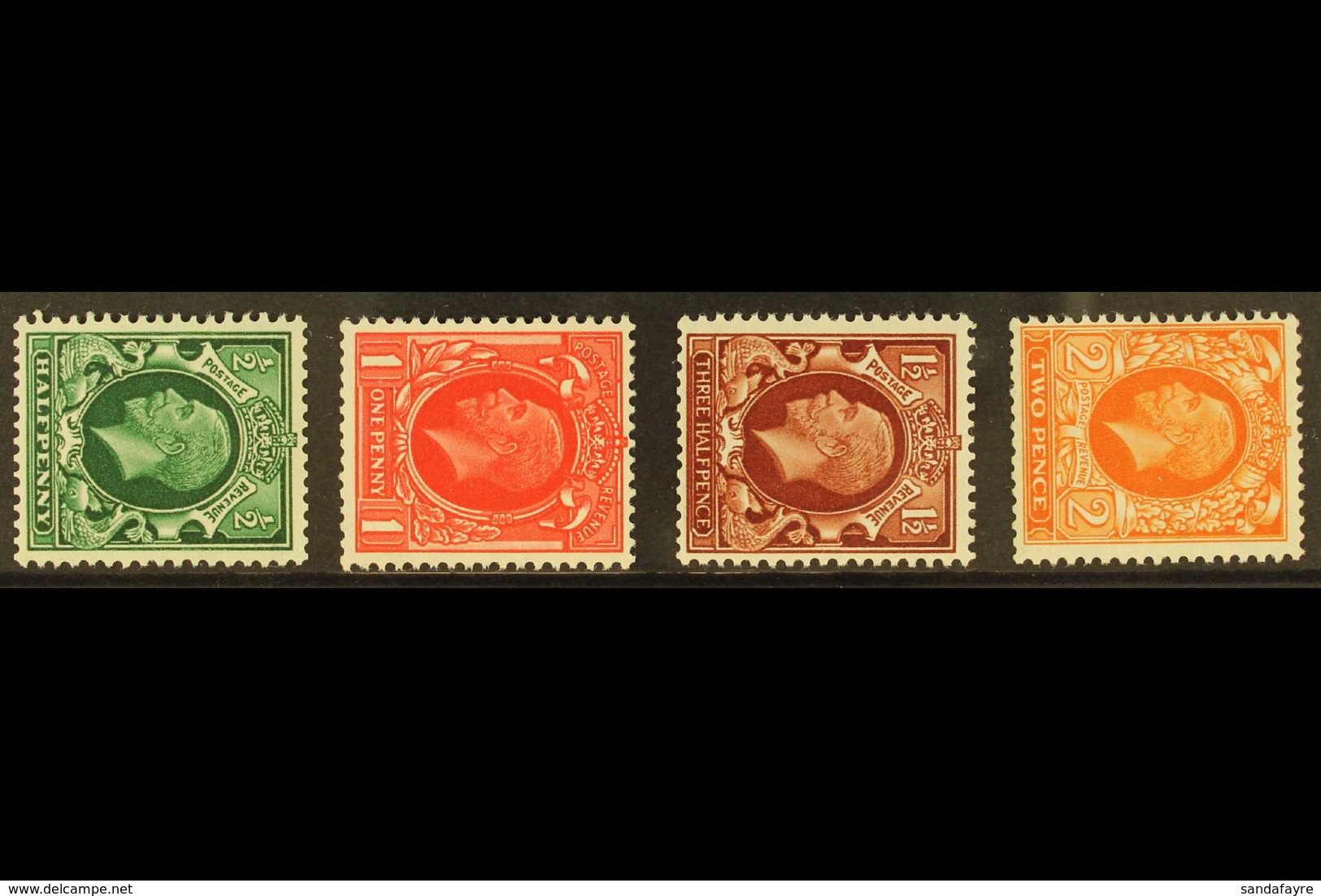 1934-36  Photogravure Sideways Wmk Set, SG 439a/442a, Never Hinged Mint (4 Stamps) For More Images, Please Visit Http:// - Zonder Classificatie