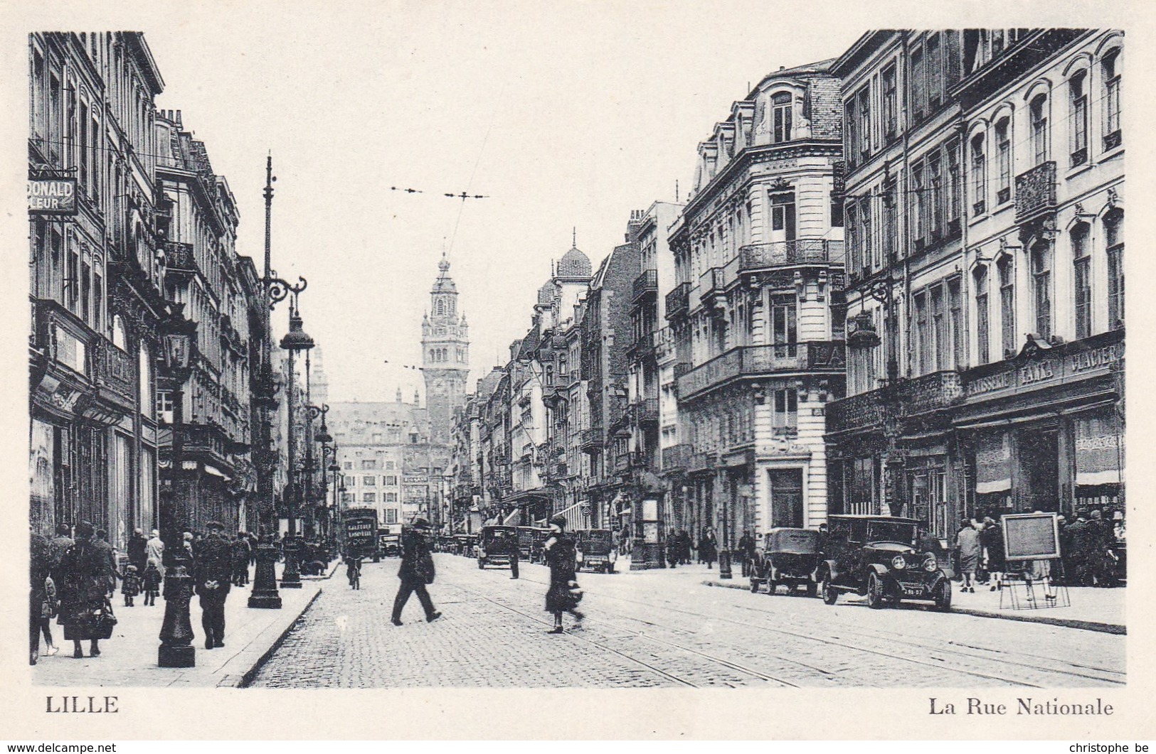 CPA Lille, La Rue Nationale (pk46367) - Lille