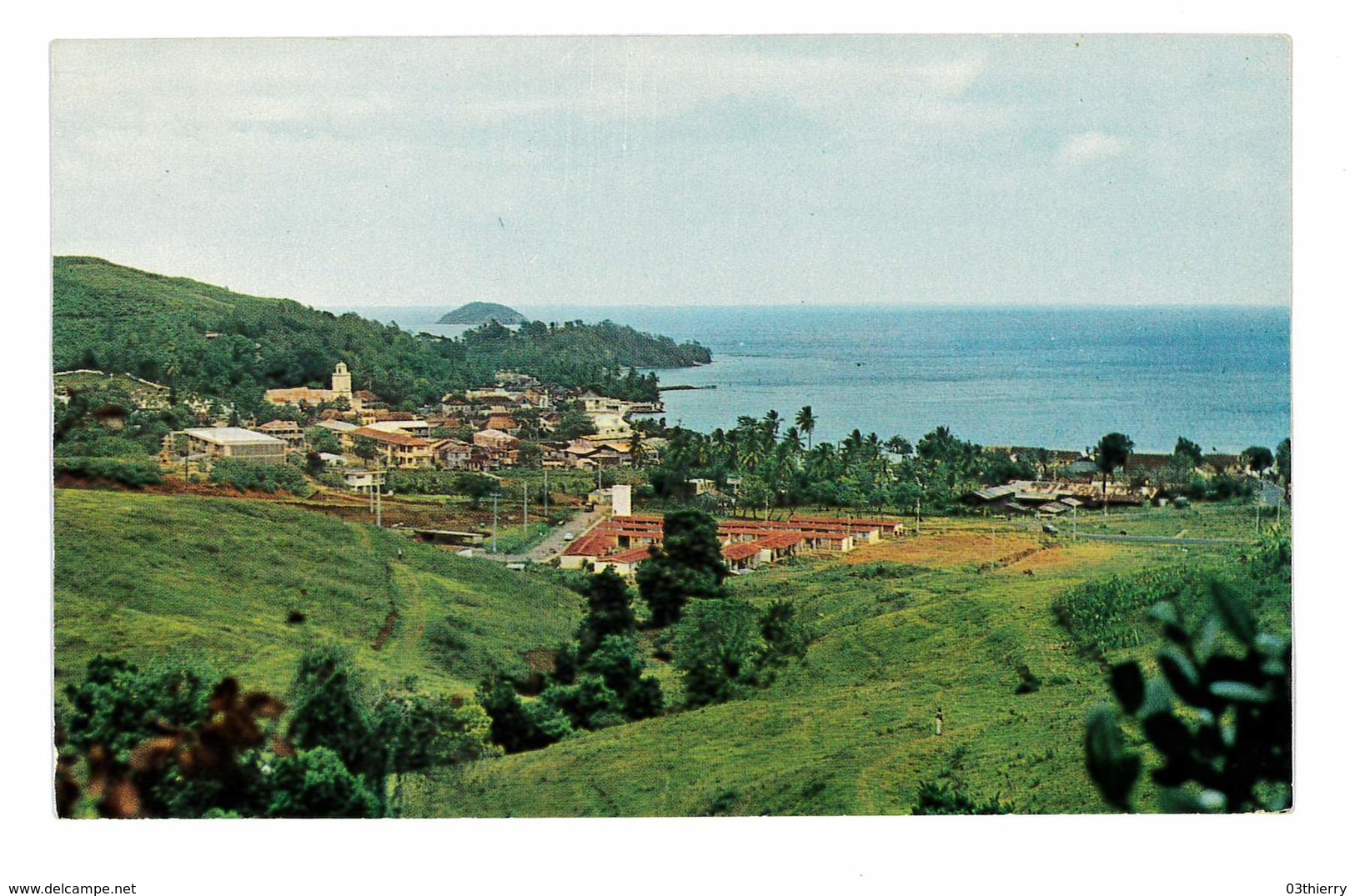 CPSM MARTINIQUE LA TRINITE VUE GENERALE - La Trinite