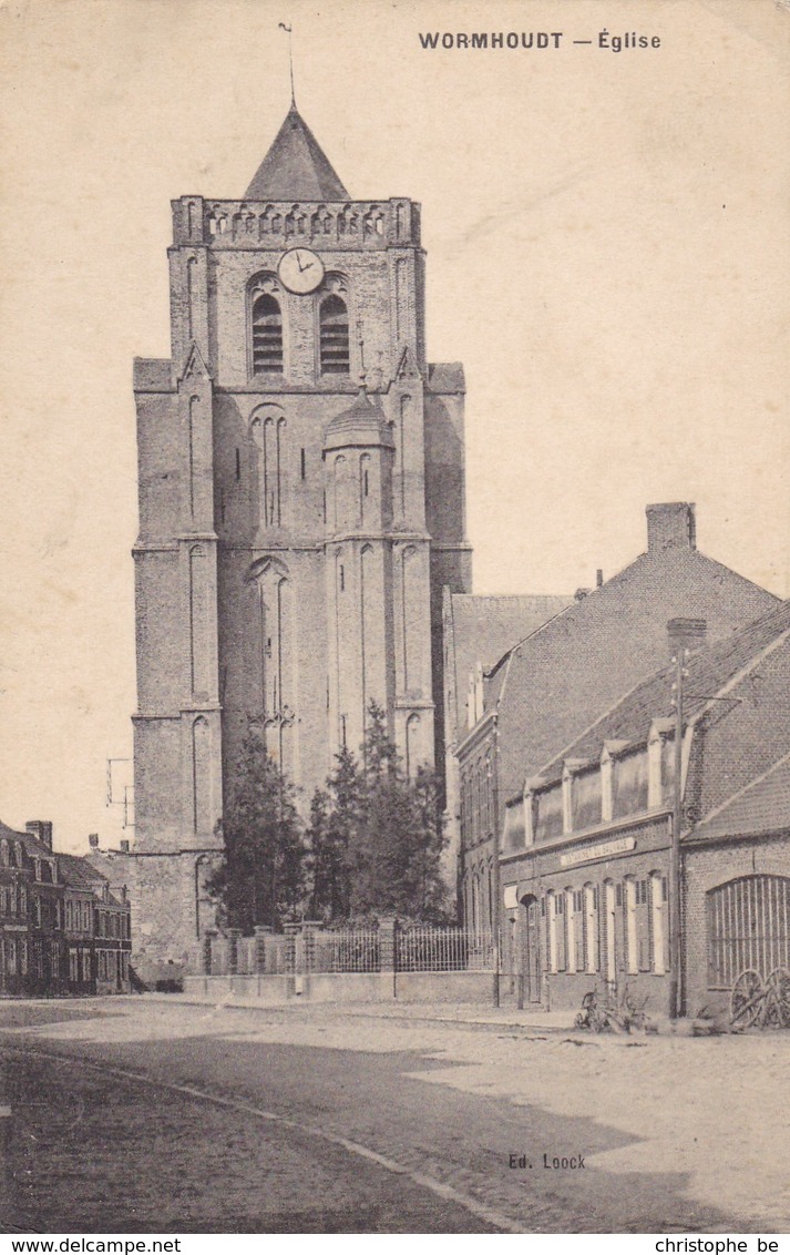 CPA Wormhout, Eglise, Wormhoudt, Nord (pk46374) - Wormhout