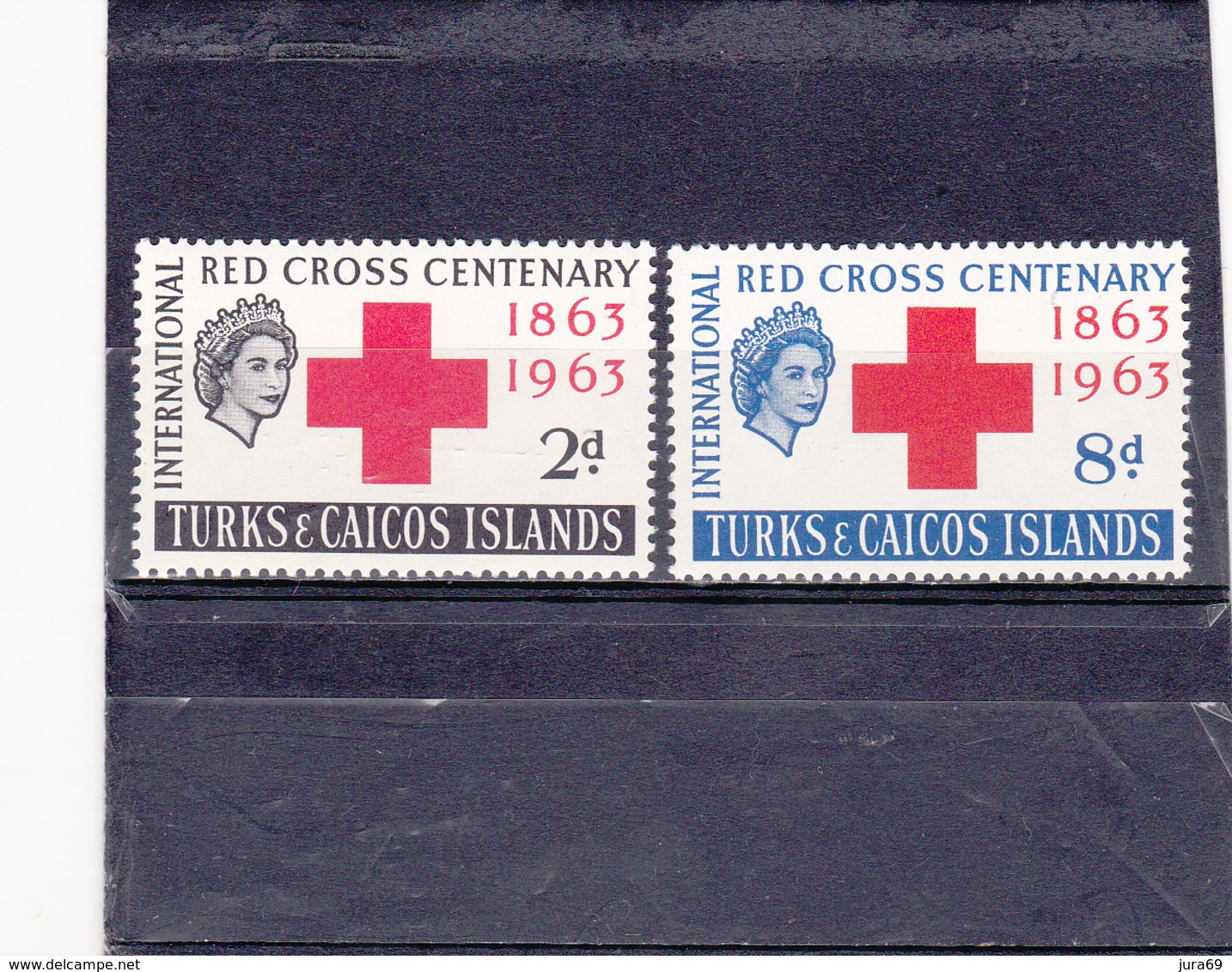 Turks & Caïques  1963  N° 180/181  Centenaire De La Croix Rouge - Turks And Caicos