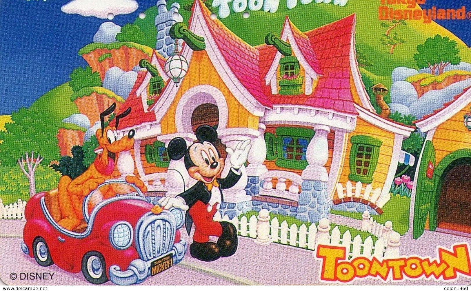 JAPON. DISNEY. Disney Toon Town. JP-110-175863.0. (381) - Disney