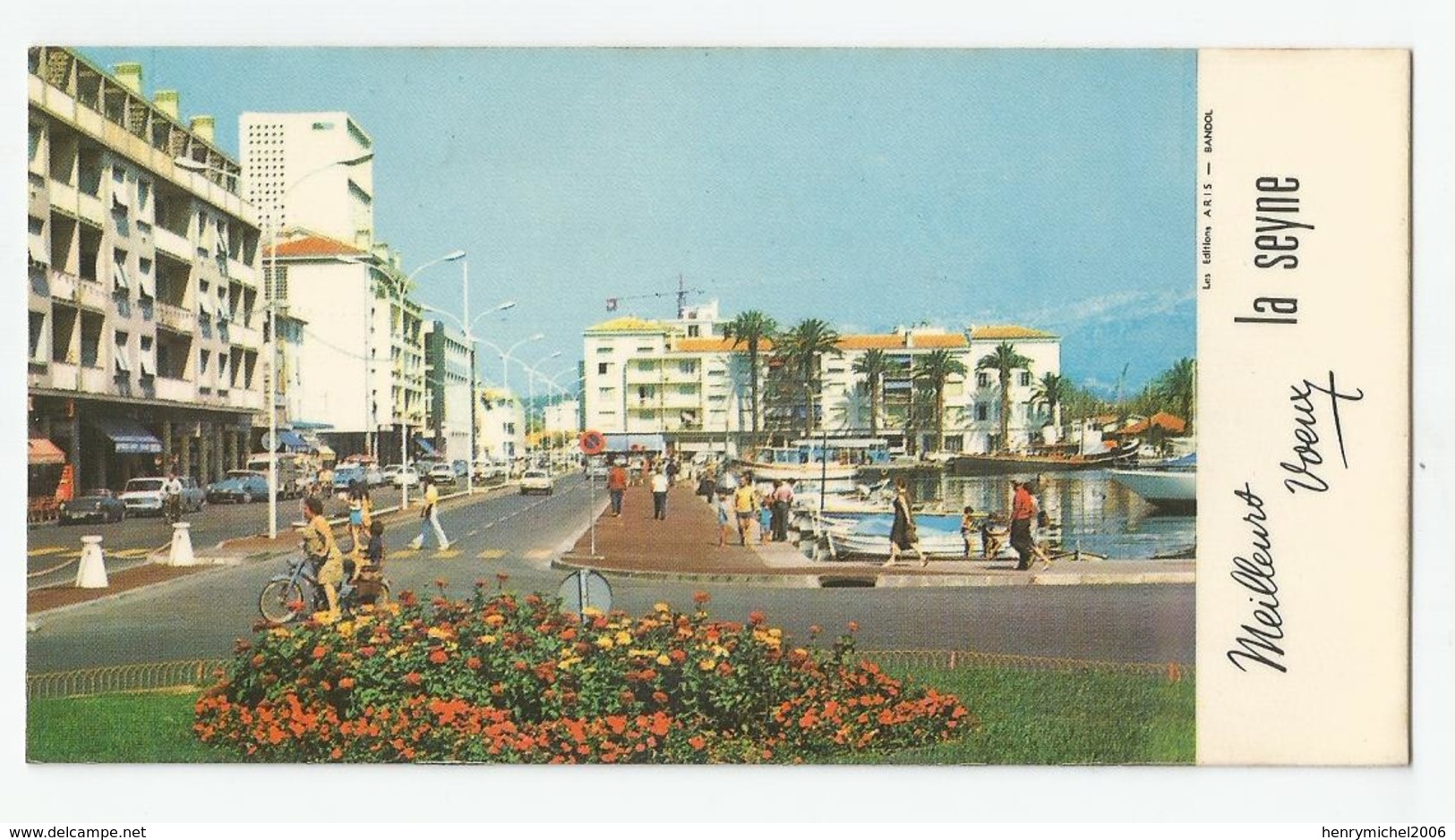 Var 83 - La Seyne Sur Mer Meilleurs Voeux 1977  Carte 7x 13,8 Cm Env - La Seyne-sur-Mer