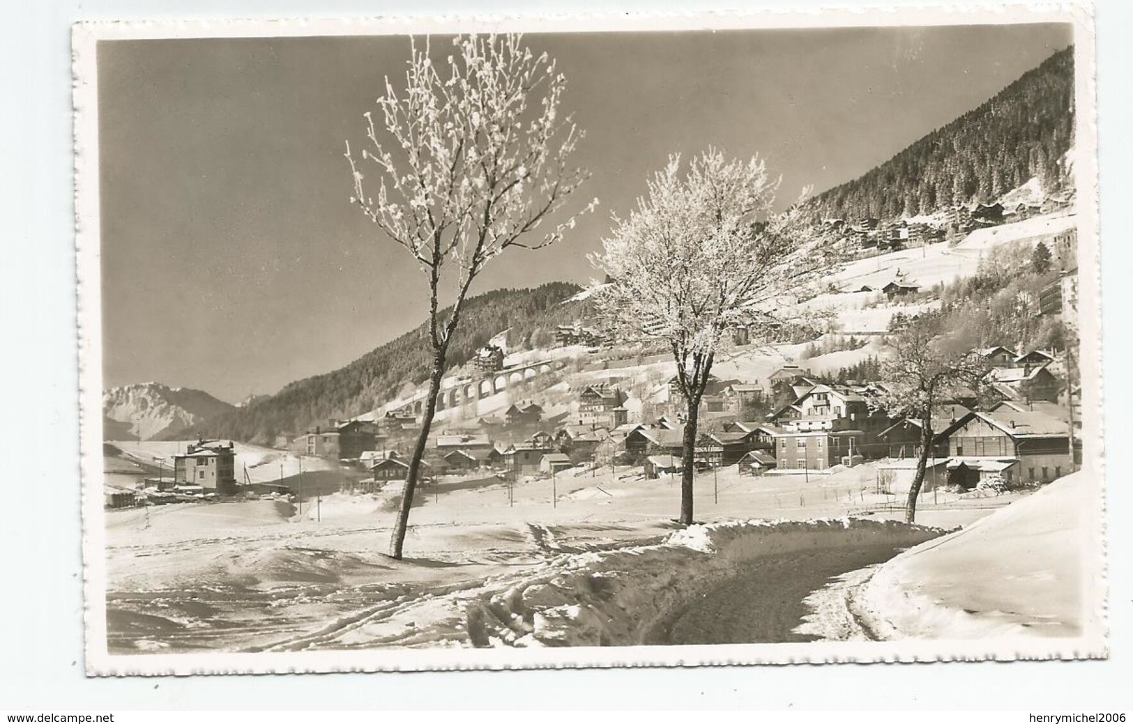 Suisse Vaud Leysin Ed Photo Trumpler 1957 - Leysin