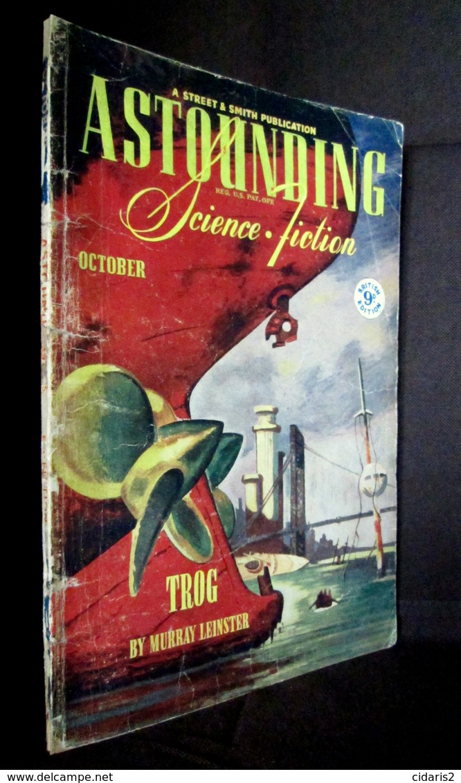 "ASTOUNDING SCIENCE FICTION"  N°? VOL.? British Edition Vintage Magazine S.F. Oct. 1944 ! - Science Fiction