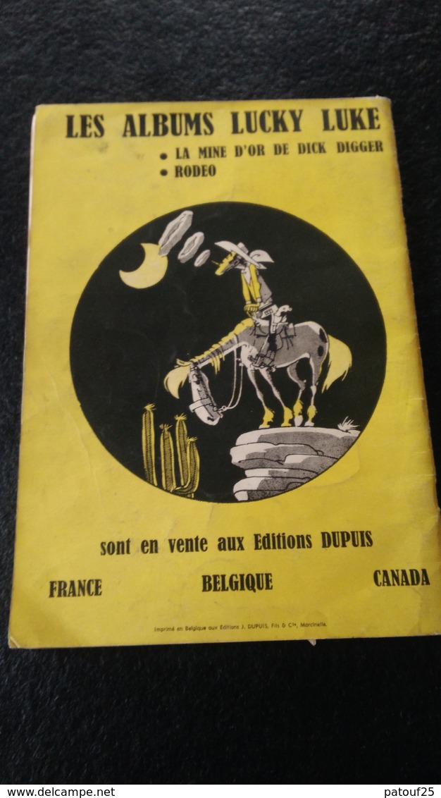 BD Premiere Edition Lucky Luke -arizona 1951 De Morris Chez Dupuis - Other & Unclassified