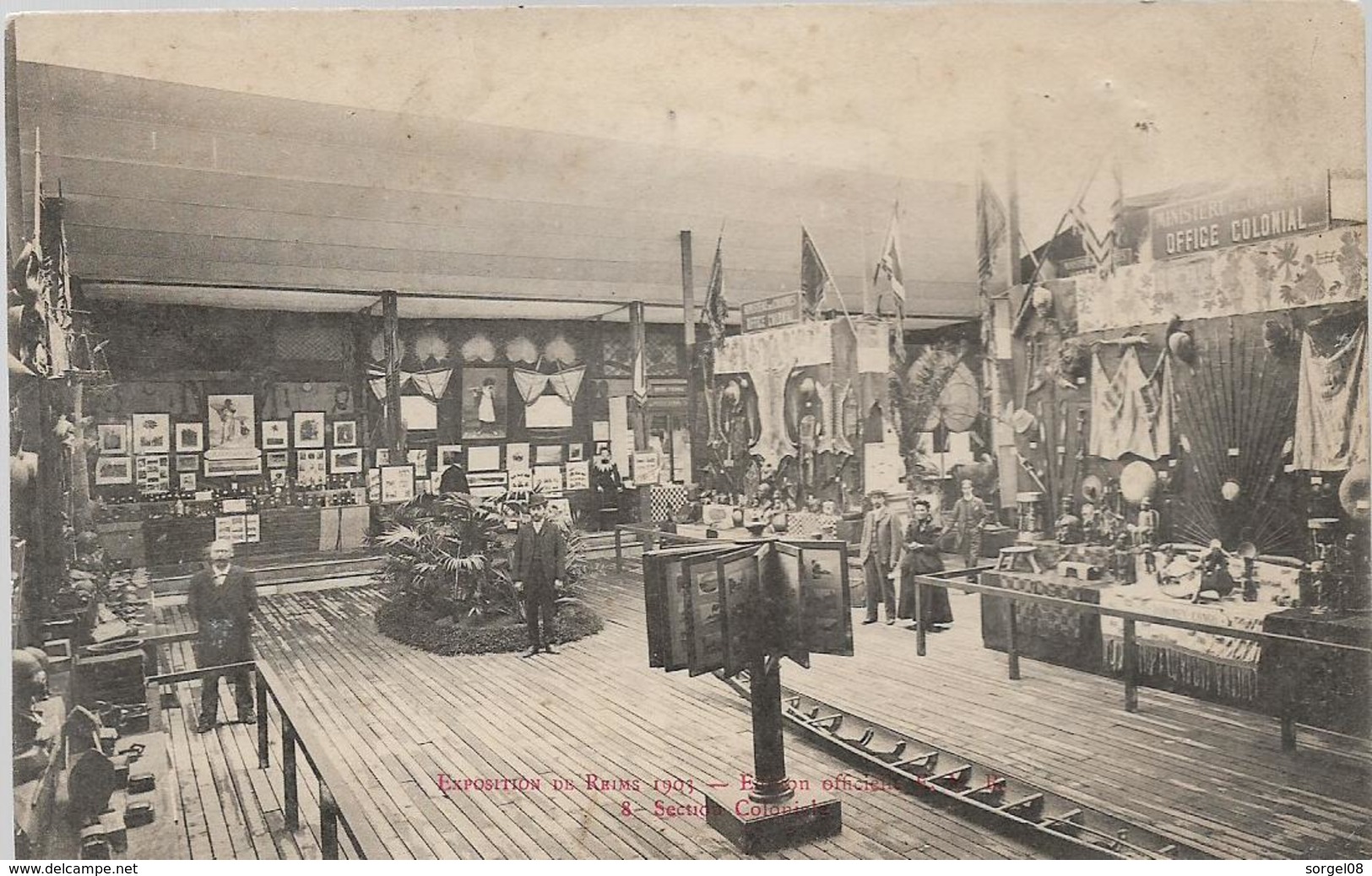 51 REIMS Exposition 1903 Section Coloniale - Reims