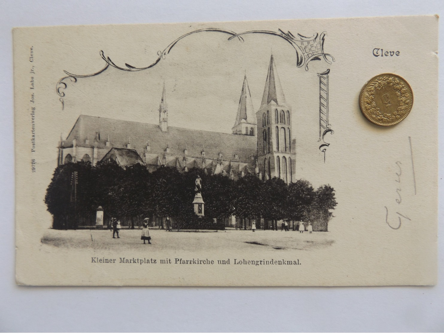 Cleve, Kleiner Marktplatz Mit Pfarrkirche, Kleve, 1901 - Kleve