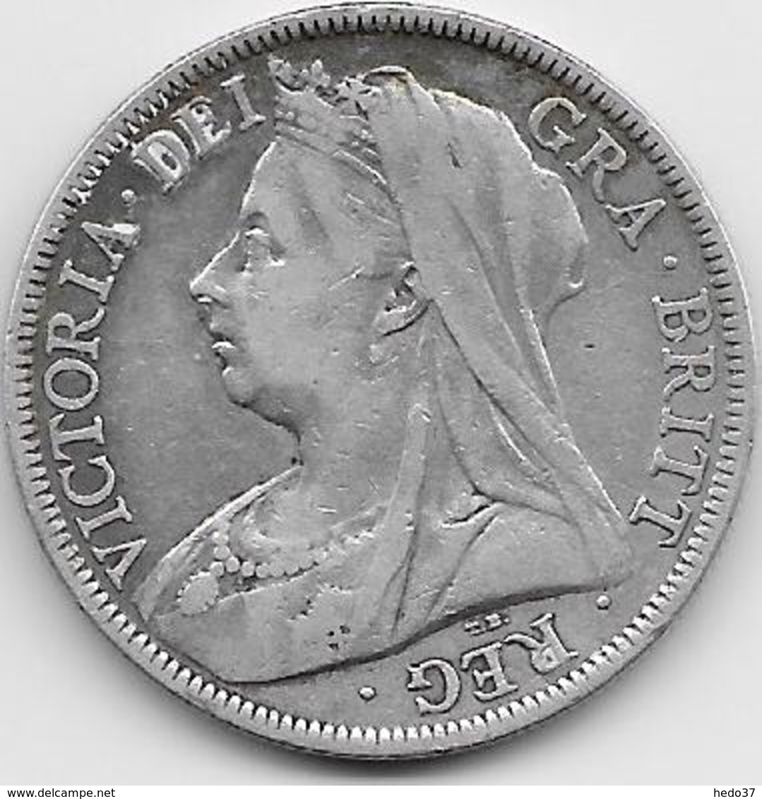 Grande Bretagne - Half Crown - 1899 - Argent - Autres & Non Classés