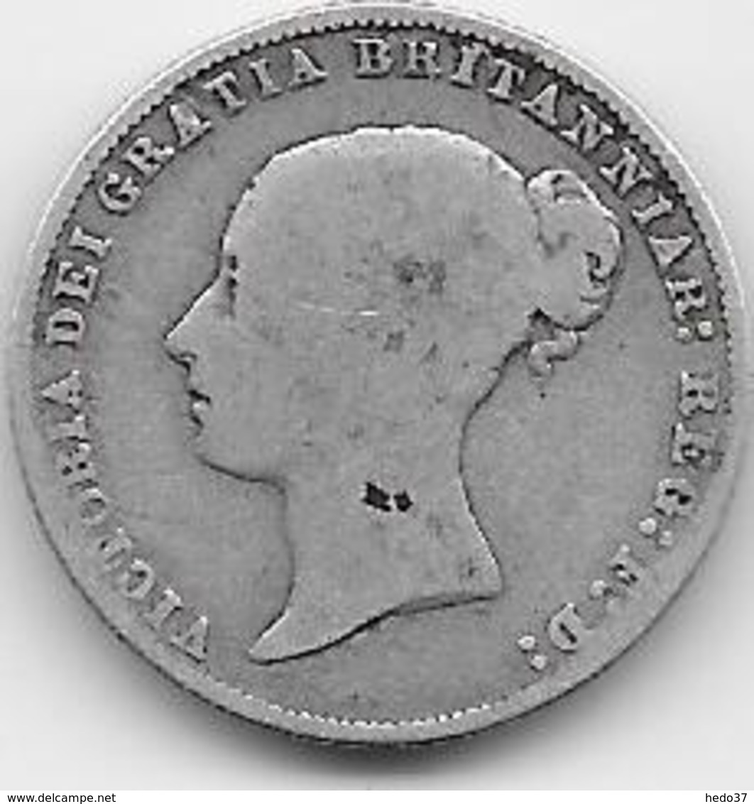 Grande Bretagne - 1 Schilling - 1867 - Argent - Autres & Non Classés