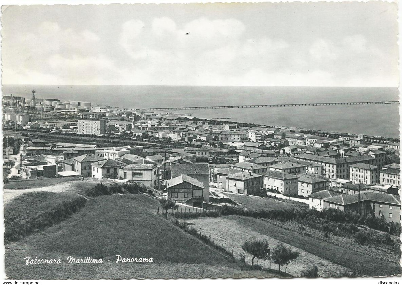 X2406 Falconara Marittima (Ancona) - Panorama / Viaggiata 1961 - Altri & Non Classificati