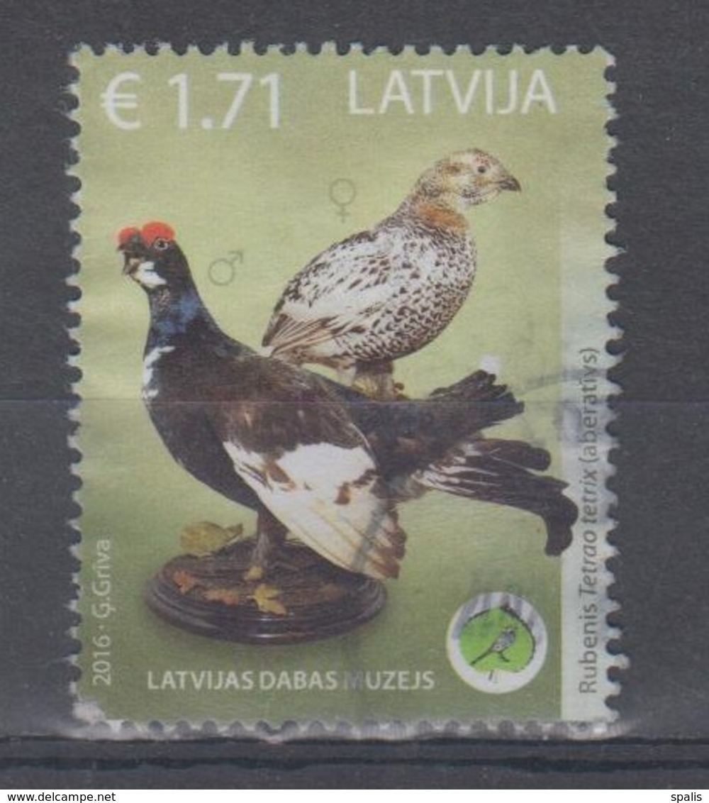 Latvia 2016 Mi 975 Used Museum Of Nature - Letland