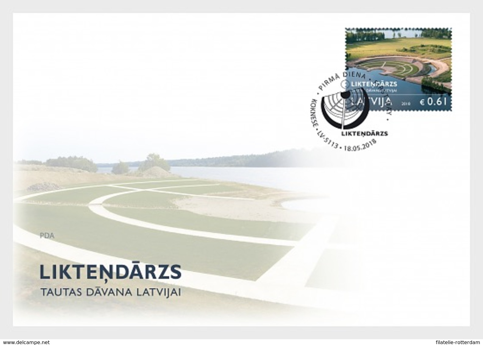 Letland / Latvia - Postfris / MNH - FDC The Garden Of Destiny 2018 - Letland