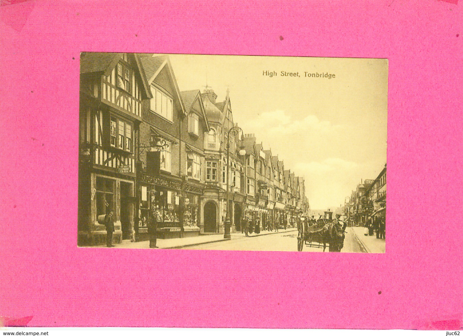 CP.  TONBRIDGE.  HIGH  STREET - Autres & Non Classés