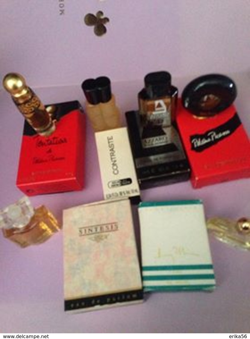 Lot De 6 Miniatures Parfums - Miniatures Femmes (avec Boite)