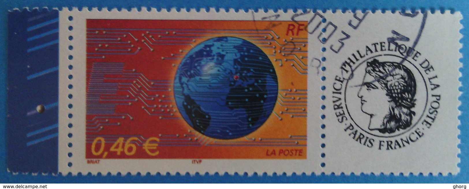 France 2002  : "Le Monde En Réseau" N° 3532A Oblitéré - Other & Unclassified