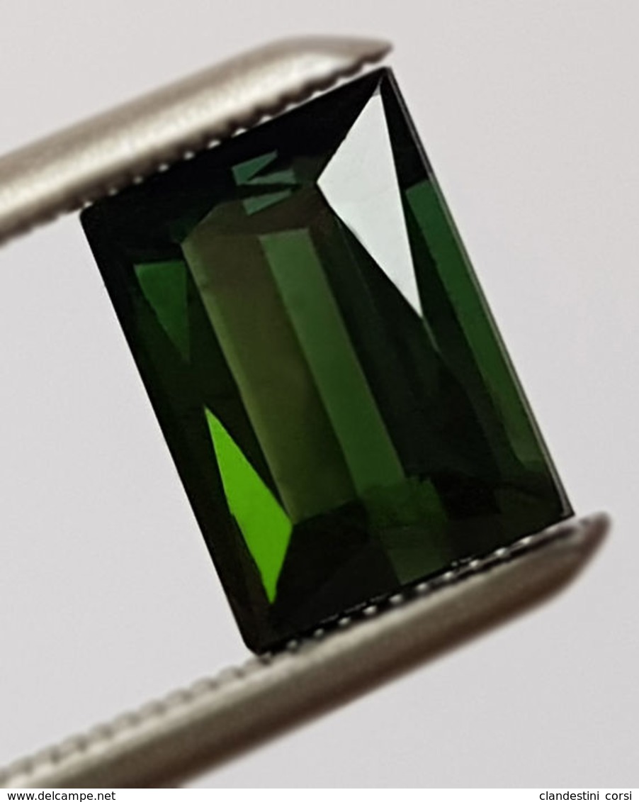 Tourmaline Naturel 1.48 Ct - Avec Certificat - Zonder Classificatie