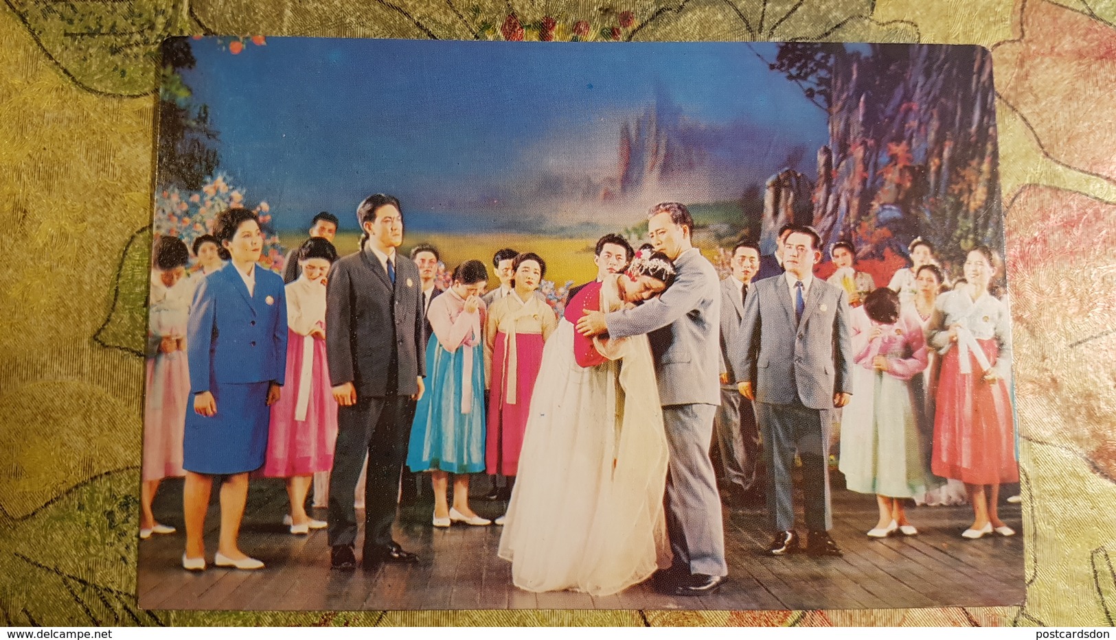 KOREA NORTH 1970s  Postcard - Pyongyang Opera - Propaganda - Korea, North