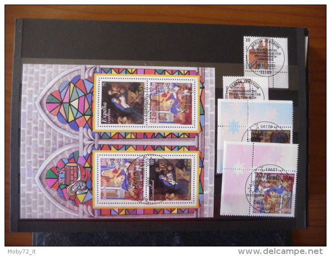 Germania: collezione usati 2000/03 bordo foglio - splendida (m161)