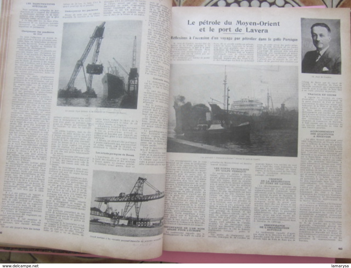 1949-RELIURE:LA REVUE NAUTIQUE-MARINE MILITAIRE-NAVIGATION COMMERCIAL,MARITIME,FLUVIAL,PÊCHE,YACHTING,CROISIÈRE-FR-Oumer