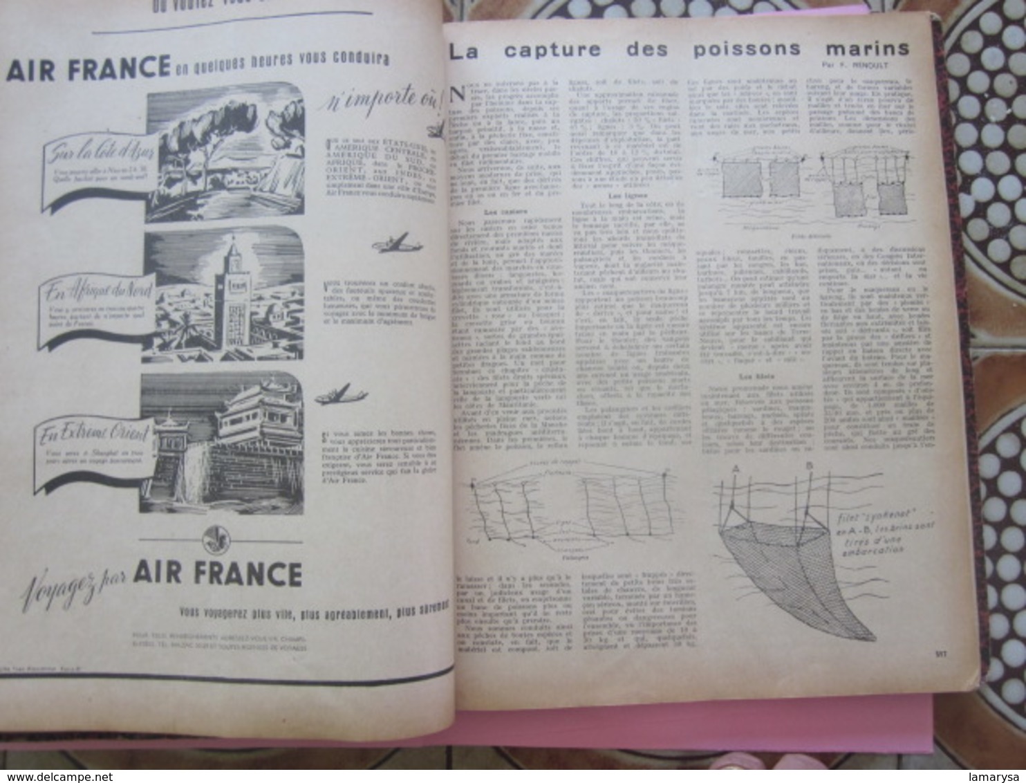 1949-RELIURE:LA REVUE NAUTIQUE-MARINE MILITAIRE-NAVIGATION COMMERCIAL,MARITIME,FLUVIAL,PÊCHE,YACHTING,CROISIÈRE-FR-Oumer