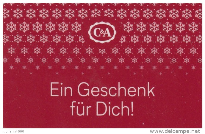 Geschenkkarte C&A  Gift - Gift Cards