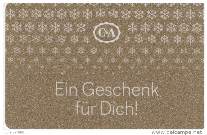 Geschenkkarte C&A  Gift - Gift Cards