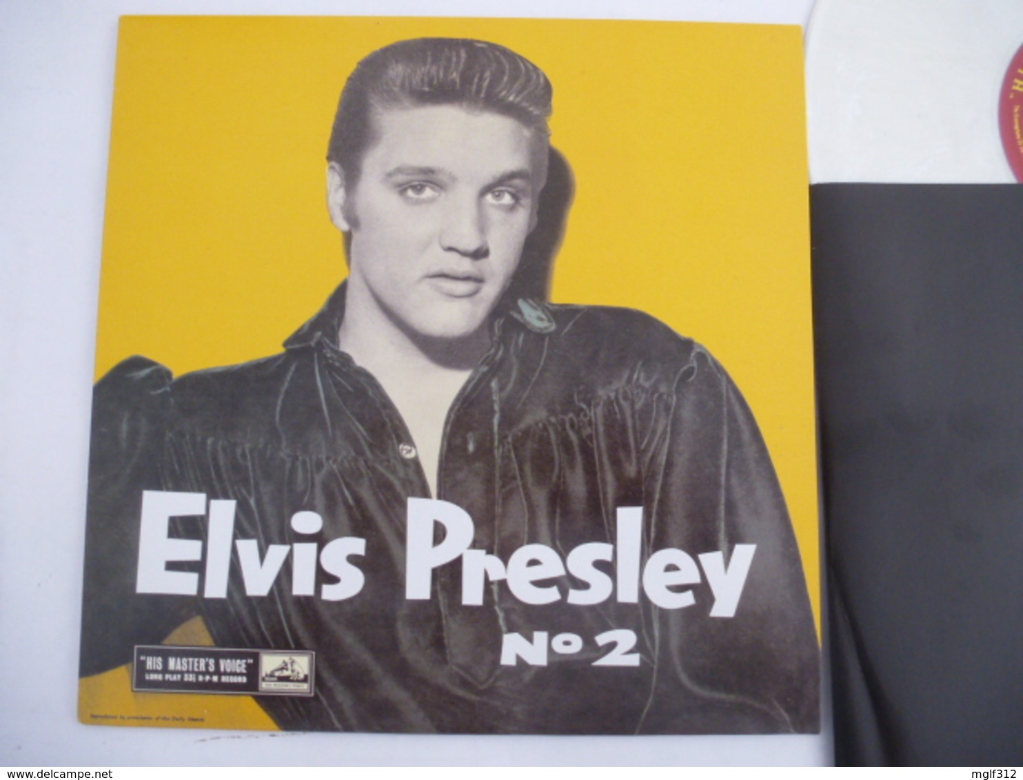 ELVIS PRESLEY : REEDITON  Vinyle 25 CM - " Rock 'n' Roll N° 2 1956 " -  CLP 1105 UK - Collector's Editions