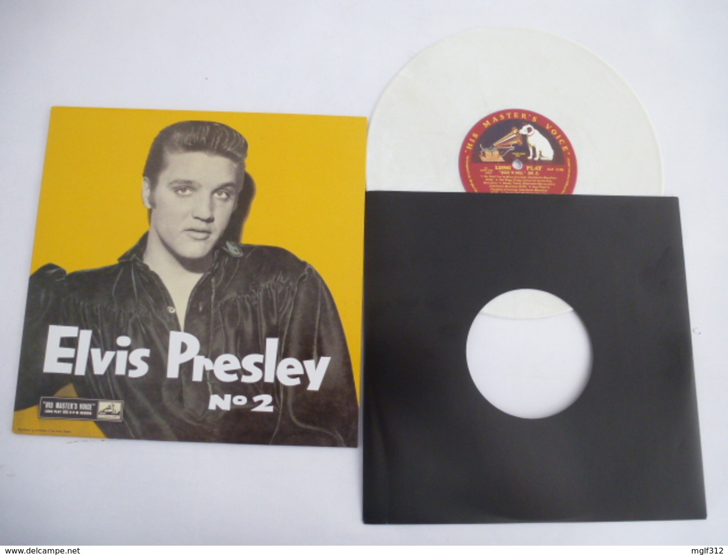 ELVIS PRESLEY : REEDITON  Vinyle 25 CM - " Rock 'n' Roll N° 2 1956 " -  CLP 1105 UK - Collector's Editions