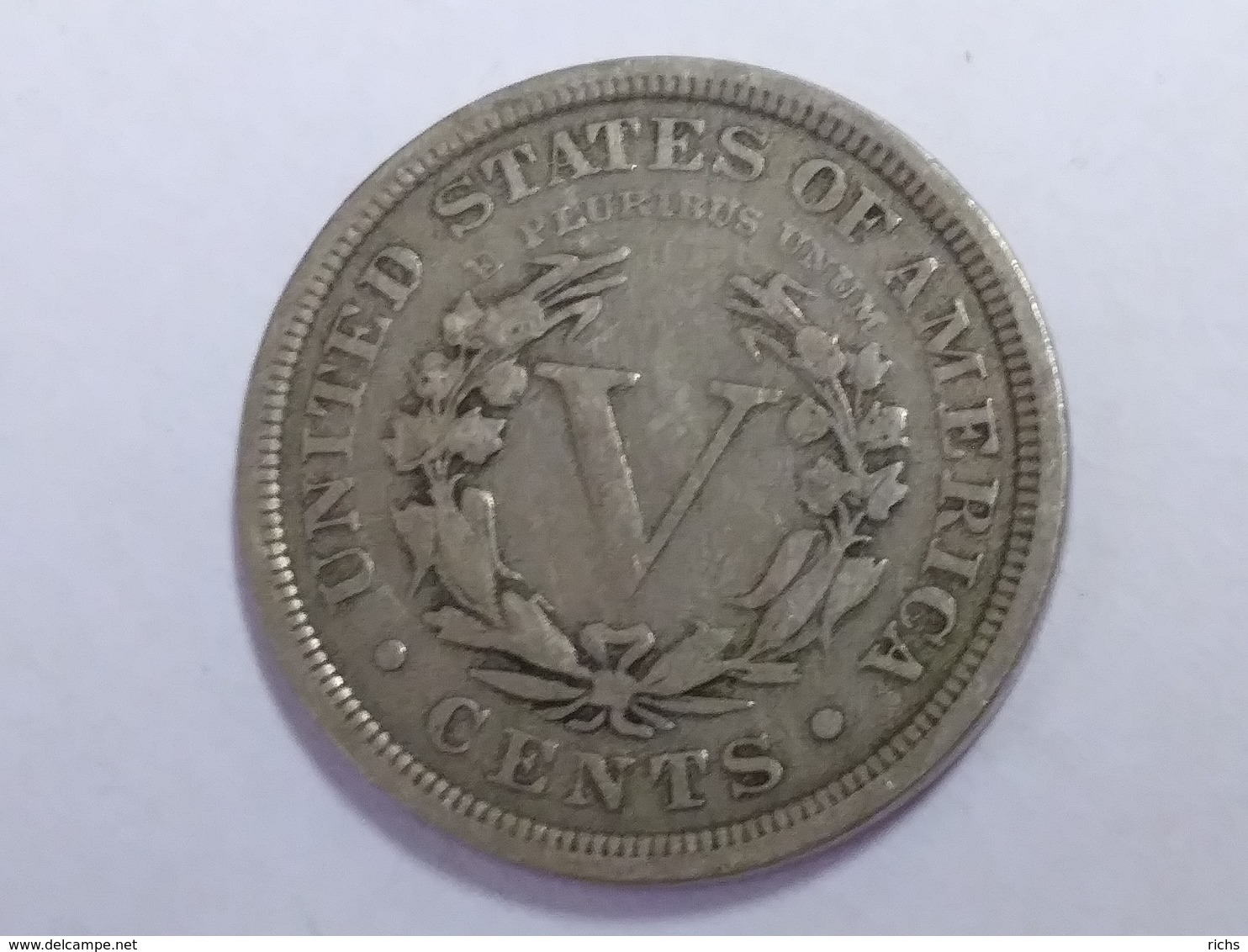 1908 Liberty "V" Nickel - 1883-1913: Liberty