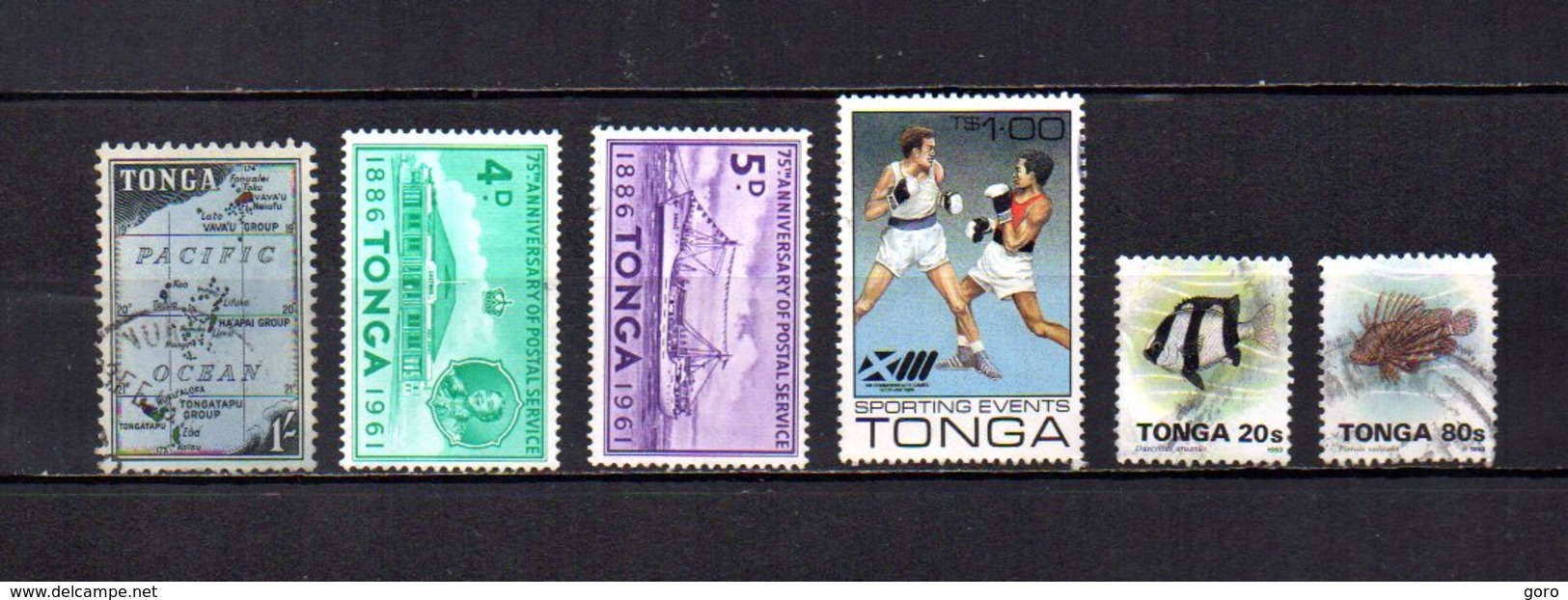 Tonga   1953-93  .-   Y&T  Nº    109-116/117-640-920-923 - Tonga (...-1970)