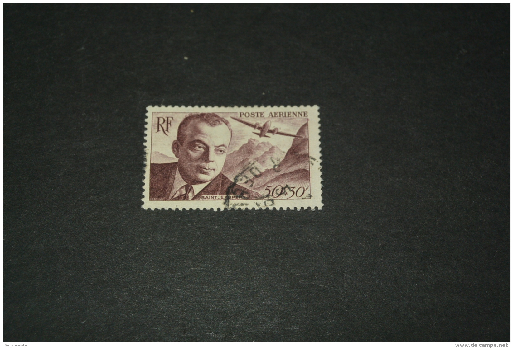 FR1006-stamp Used France 1948  SC. CB1--  - Airmail  - Antoine De Saint-Exupery - 1927-1959 Oblitérés