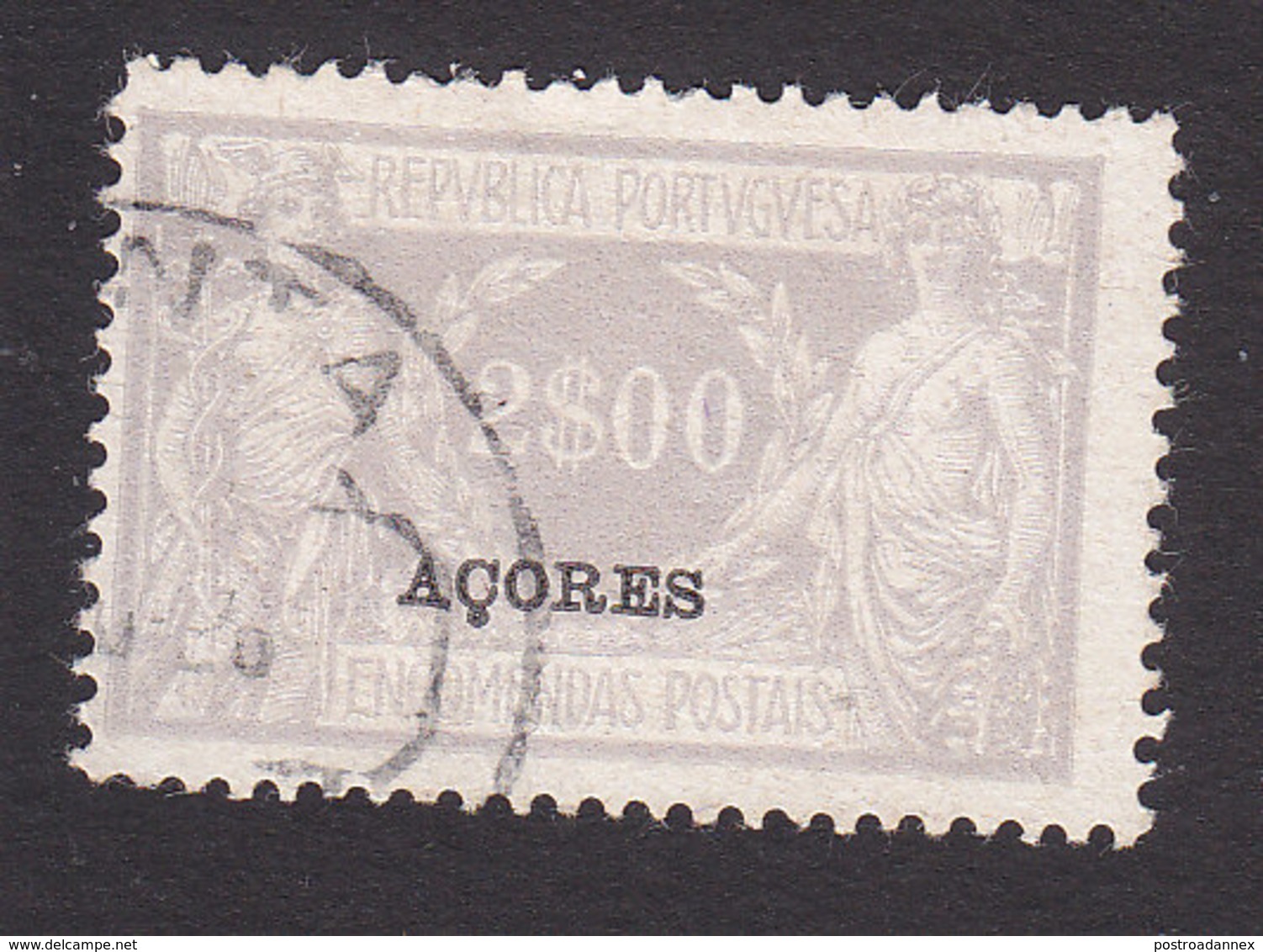 Azores, Scott #Q13, Used, Parcel Post Overprinted, Issued 1921 - Açores