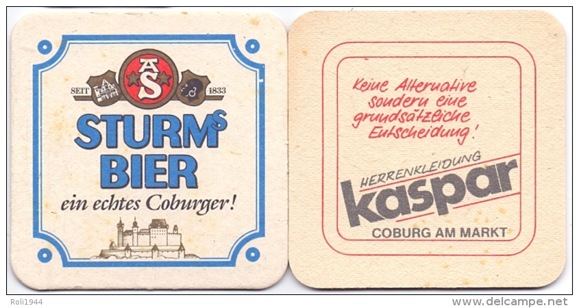 #D205-018 Viltje Coburger Sturm's - Beer Mats