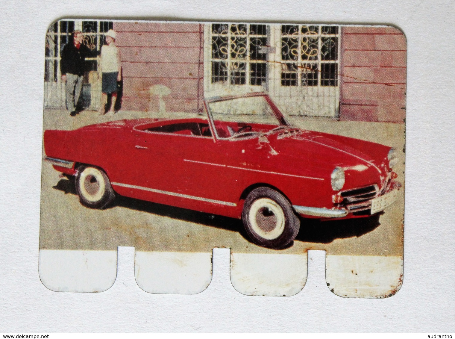 Plaque Métal Voiture NSU Prinz Prince 1964 L'auto à Travers Les âges COOP 1964 - Auto's