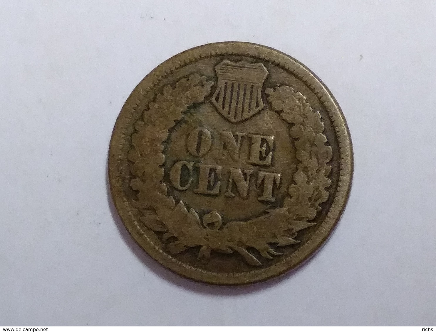 1863 Indian Head Cent - 1859-1909: Indian Head