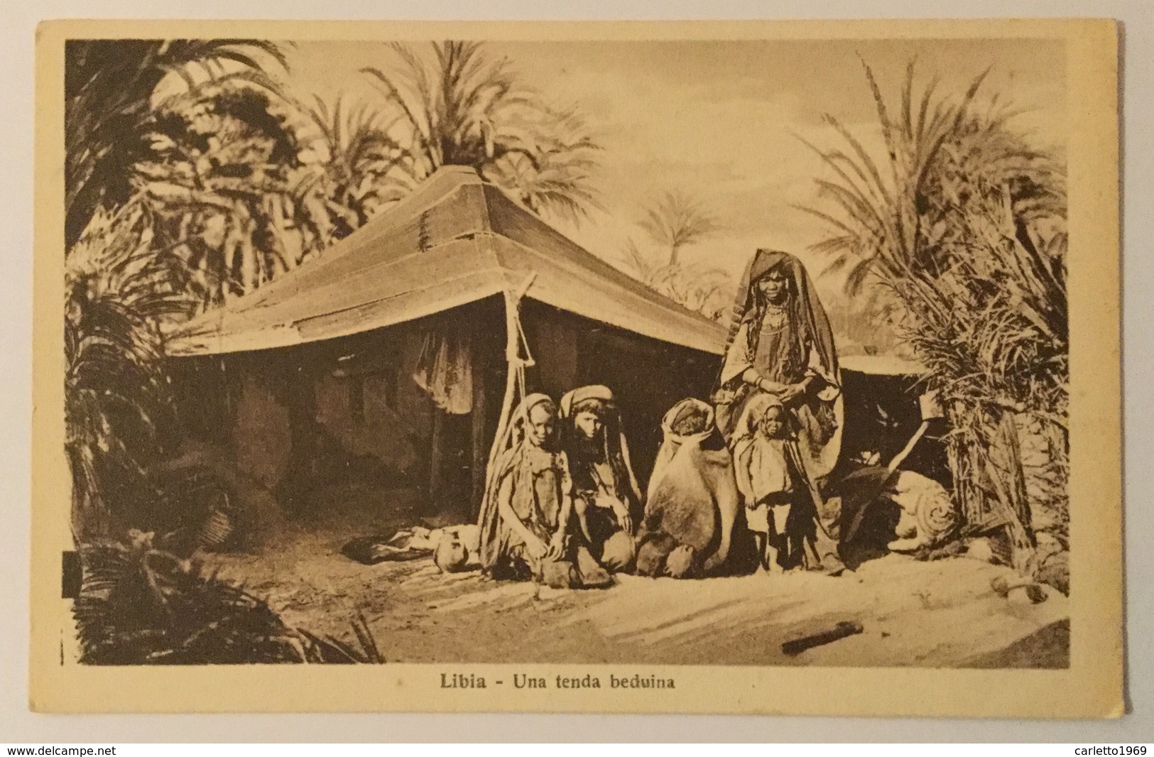 LIBIA - UNA TENDA BEDUINA NV FP - Libya