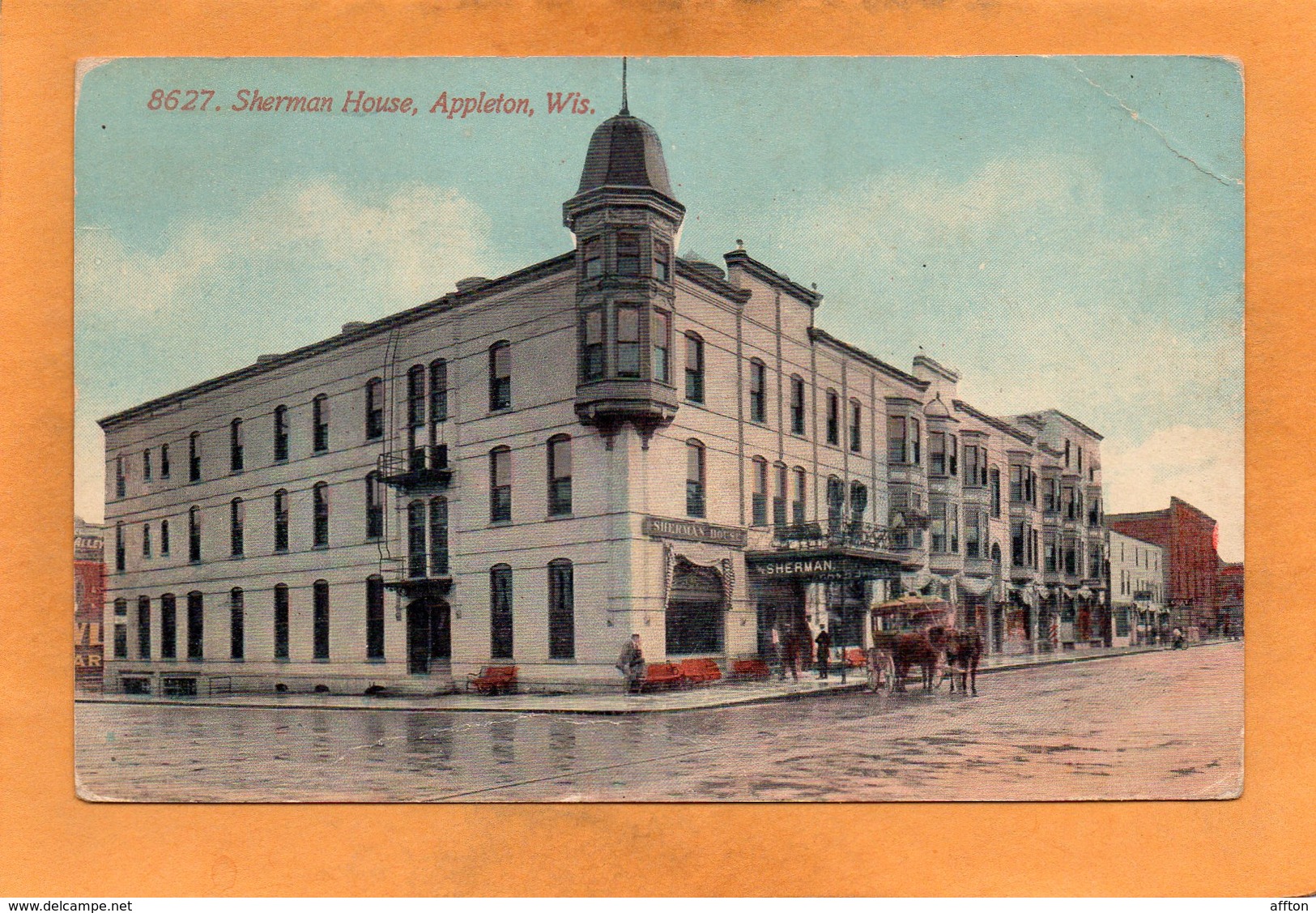 Appleton Wis 1910 Postcard - Appleton