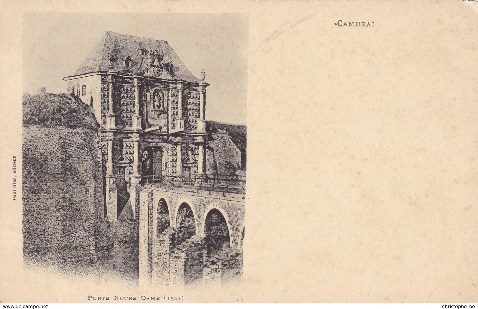 CPA Cambrai, Porte Notre Dame (pk46384) - Cambrai