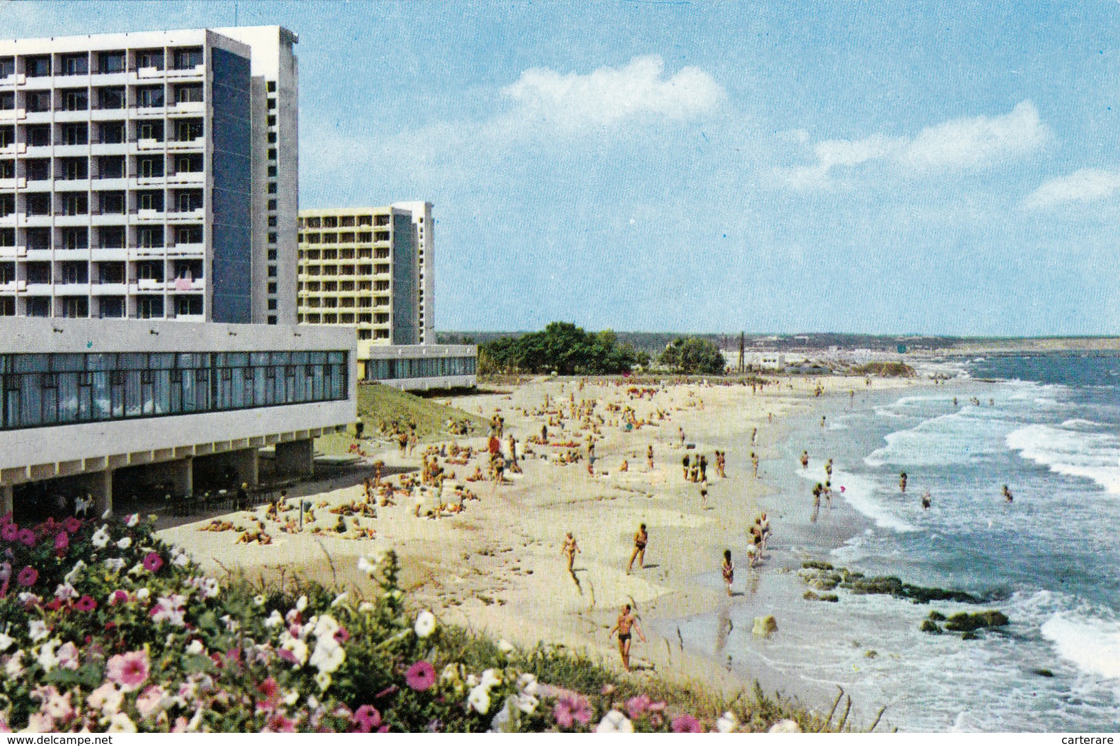 ROUMANIE,ROMANIA,ROMANA,MANGALIA,DOBROUDJA,JUDET DE CONSTANTA,PLAGE,BEACH,HOTEL - Roumanie