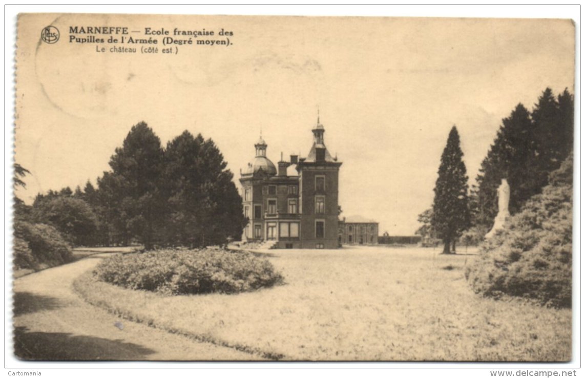 Marneffe - Ecole Française Des Pupilles De L'Amée (Degré Moyen) - Le Château (côté Est) - Burdinne