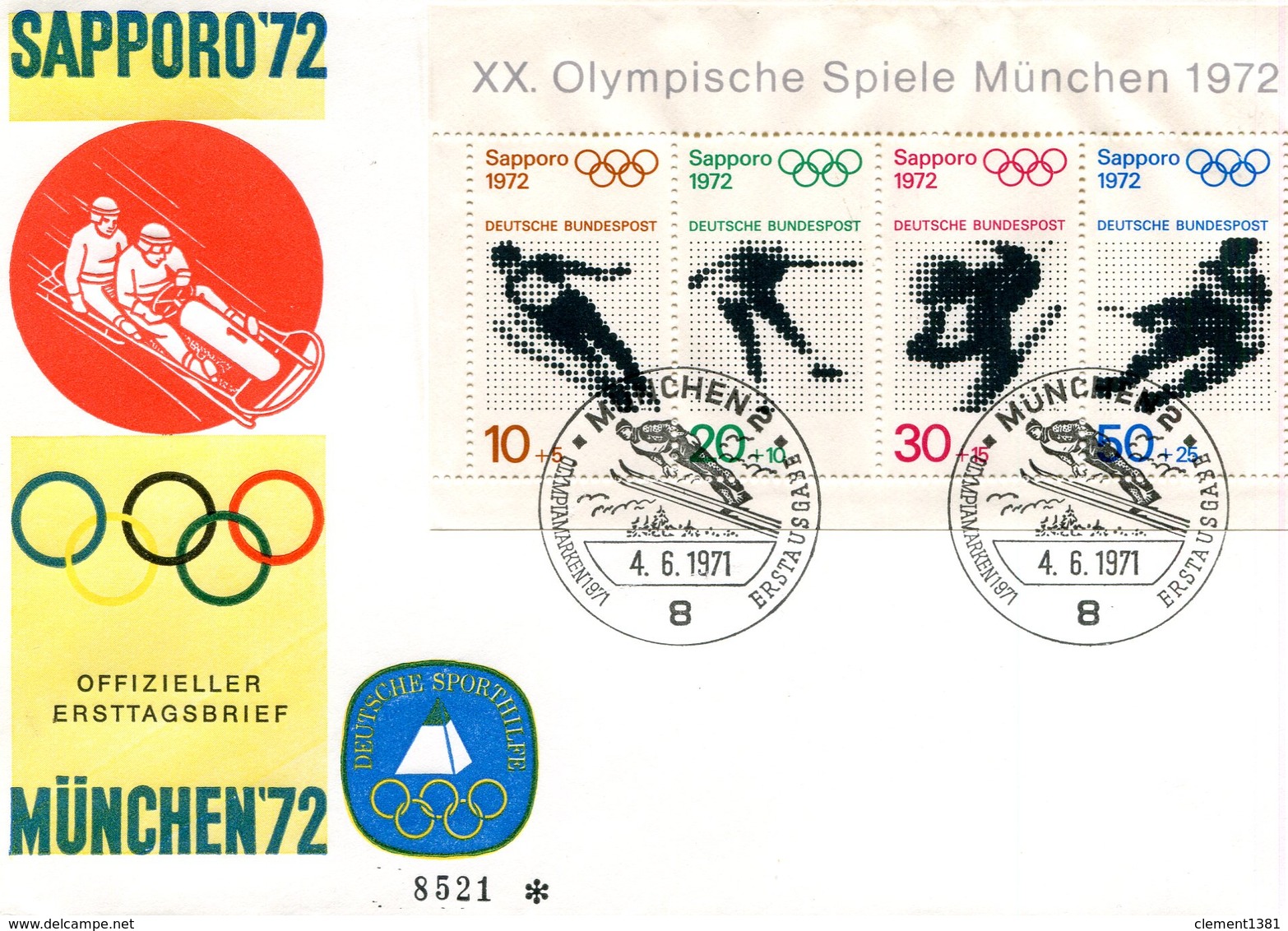 Winter Olympic Games Sapporo 1972 Jeux Olympiques - Winter 1972: Sapporo