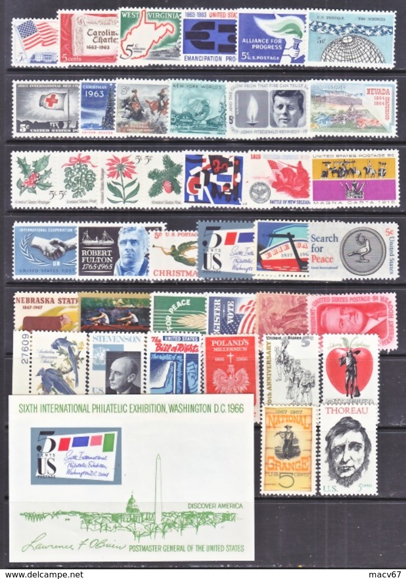 U.S.  1208 +  **   5 Cent Issues - Unused Stamps