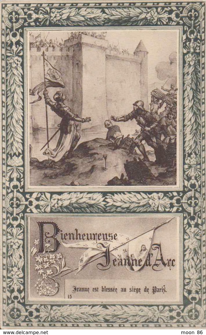 HISTOIRE DE LA BIENHEUREUSE JEANNE D'ARC - 11 CPA  ILLUSTRÉES