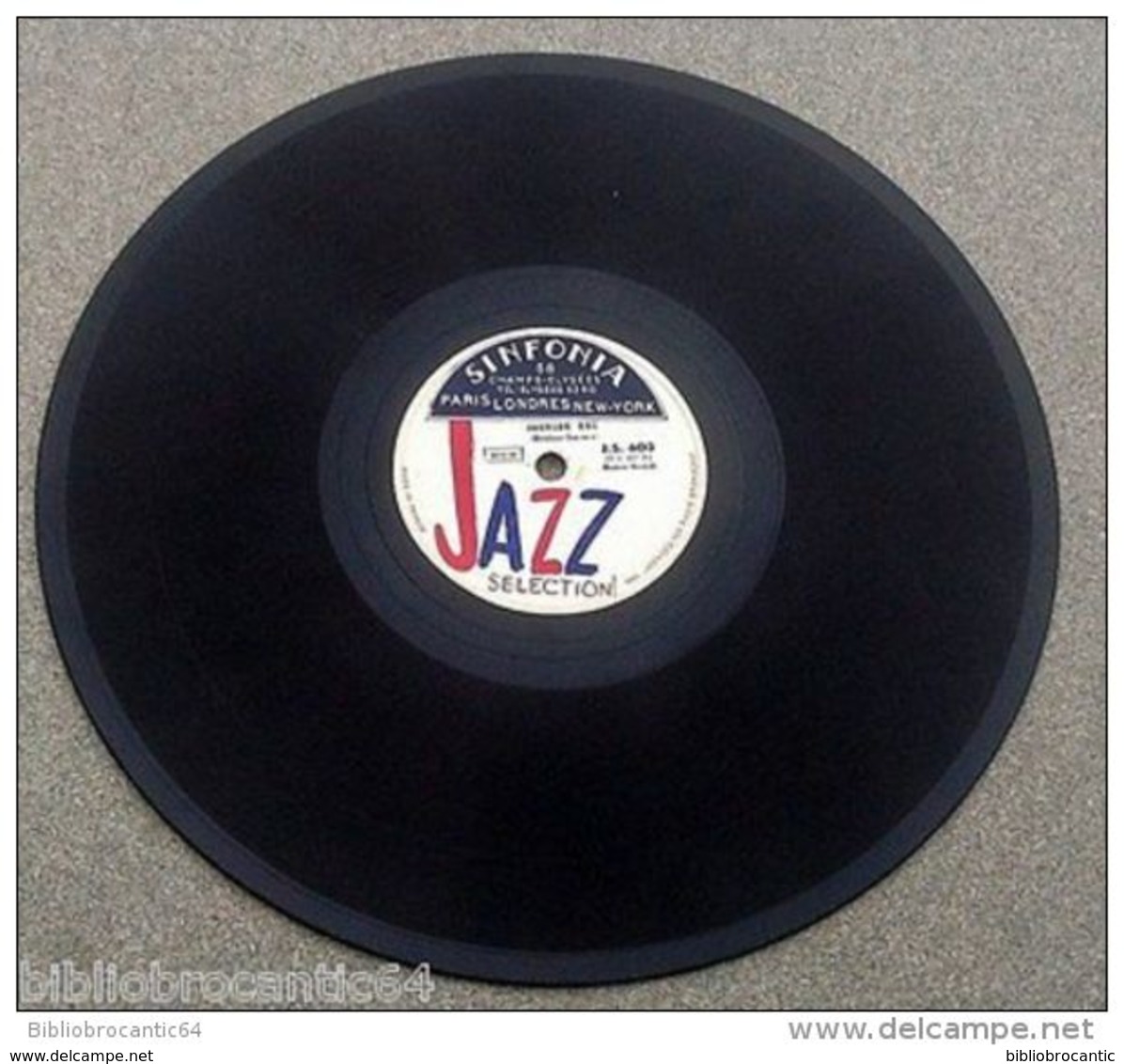 78 Tours" Mr DIXIE" NAPPY LAMARE "< AFTER YOU'VE GONE...< JAZZ SELECTION J.S.603 - 78 T - Disques Pour Gramophone