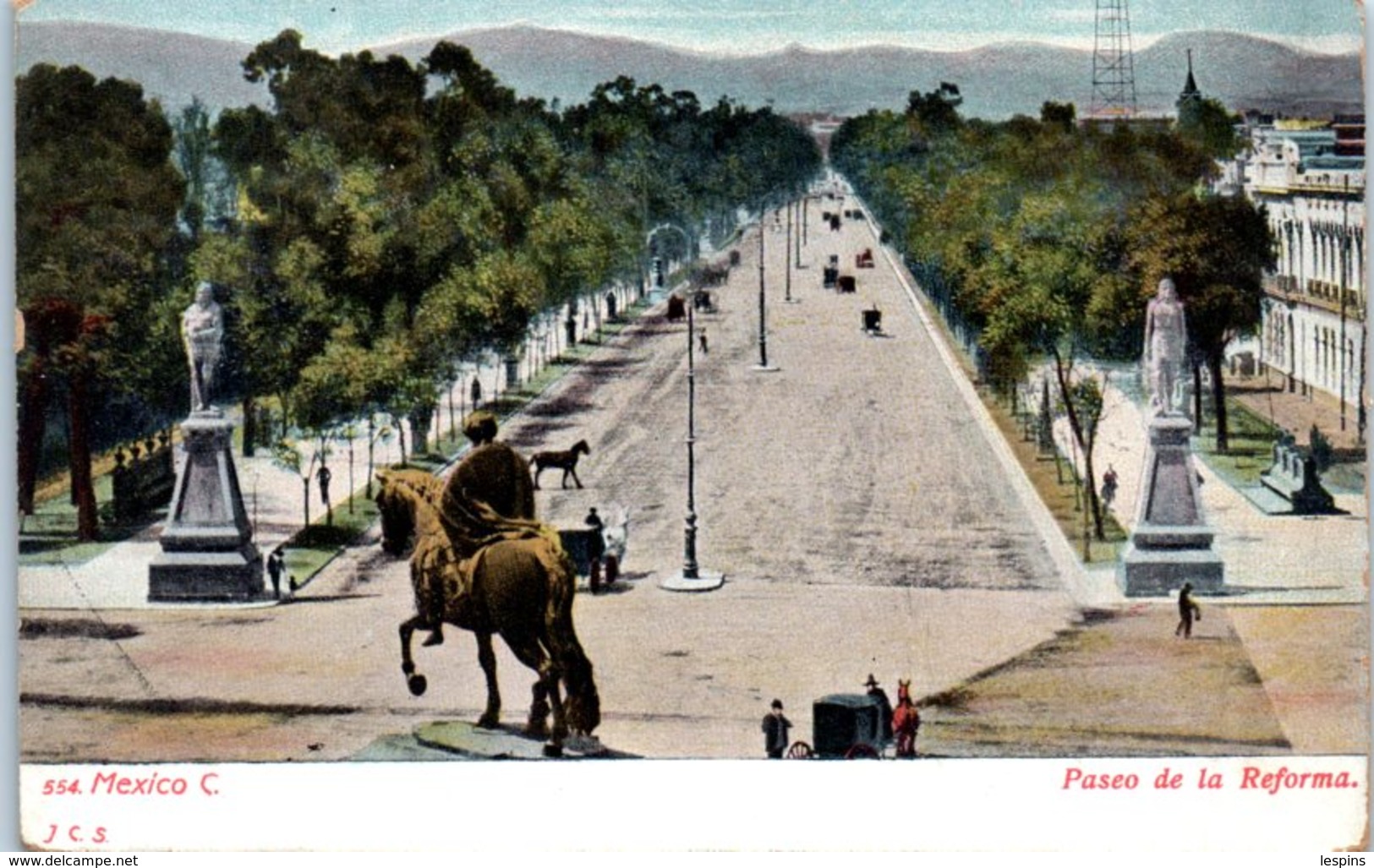 AMERIQUE - Mexique -- Mexico -- Paseo De La Reforma - México