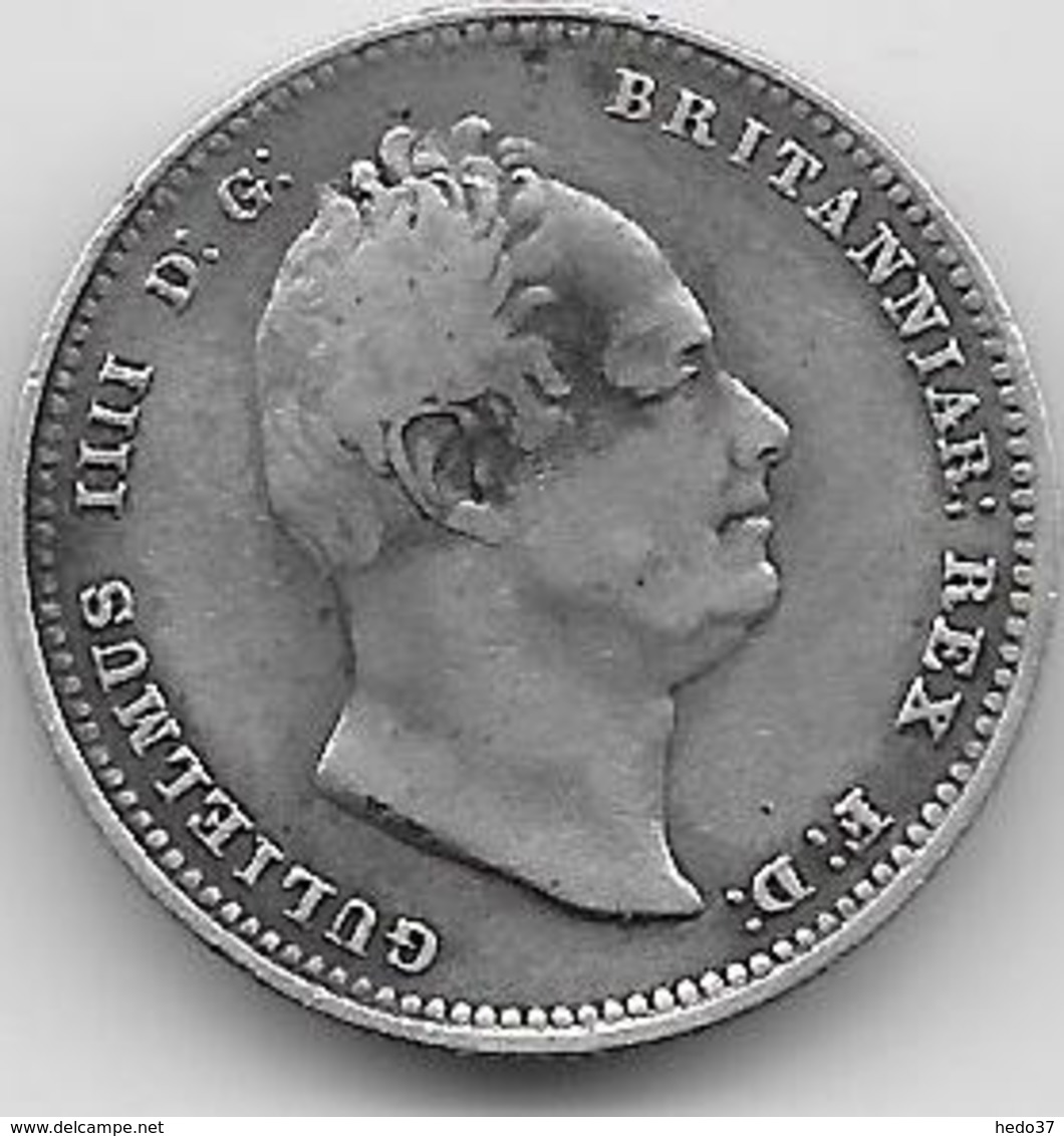 Grande Bretagne - 1 Schilling - 1834 - Argent - Autres & Non Classés