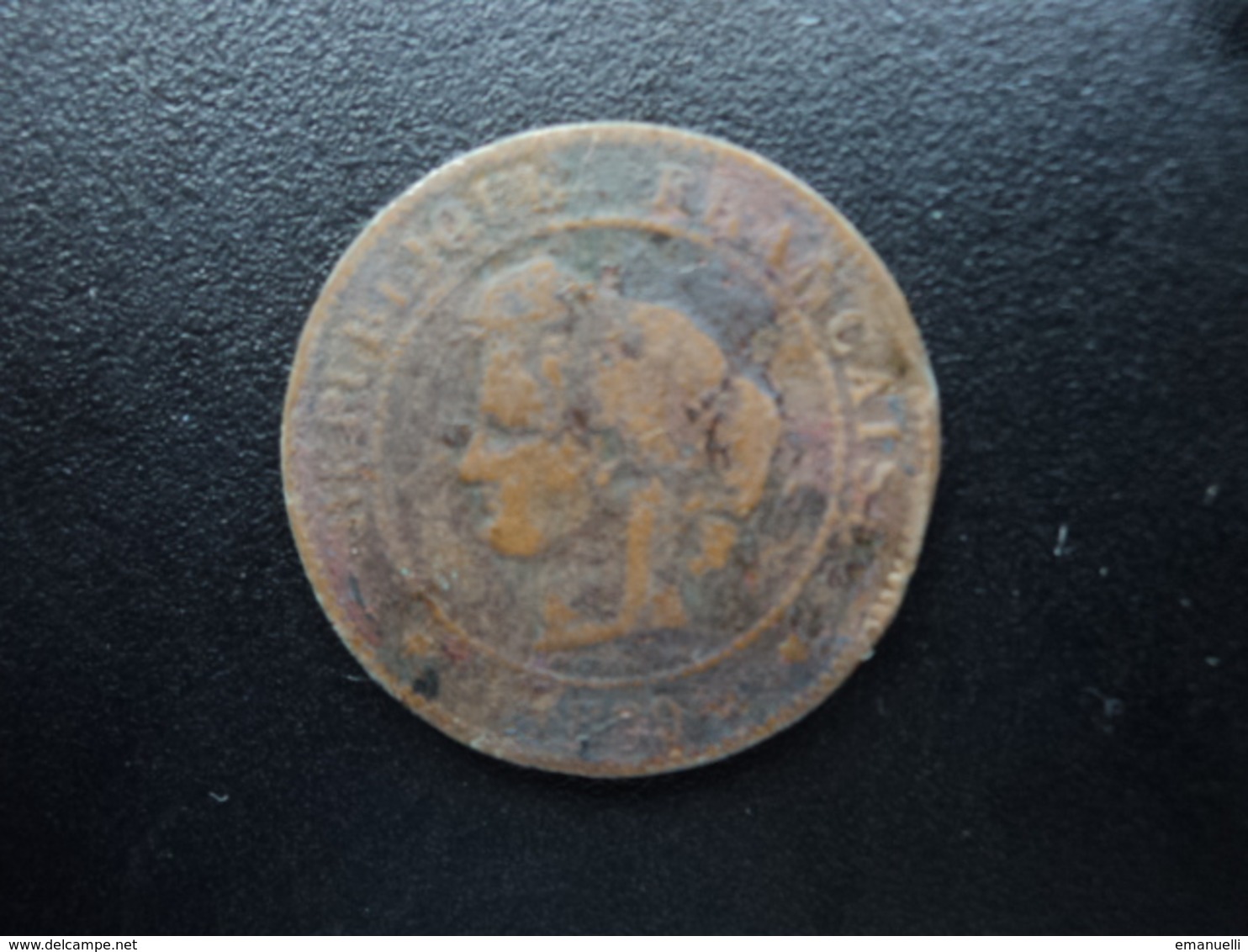 FRANCE : 5 CENTIMES  1889 A    F.118 / G.157a / KM 821.1      B+ - 5 Centimes